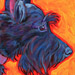 scottish terrier painting